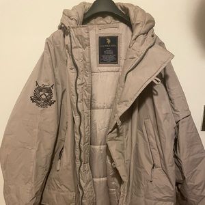 U.S. Polo Assn. Beige winter jacket 5xl